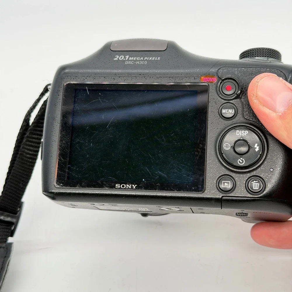 Sony Cyber-shot DSC-H300 Black Digital Camera 20.1MP 35x Optical Zoom Tested